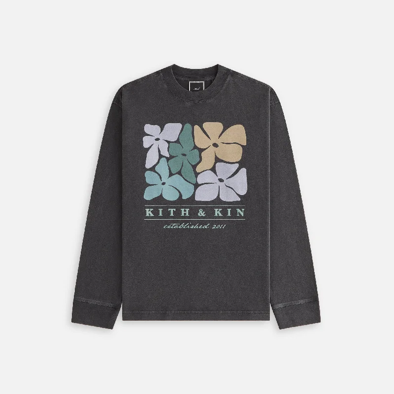 Women's Outerwear Attire Kith Women Kith & Kin Floral Oversized Sonoma Long Sleeve - Black Women's Outerwear Attire Kith Women Kith & Kin Floral Oversized Sonoma Long Sleeve - Black
