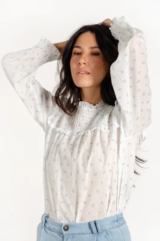 End of Season Sale ANA BLOUSE // WHITE