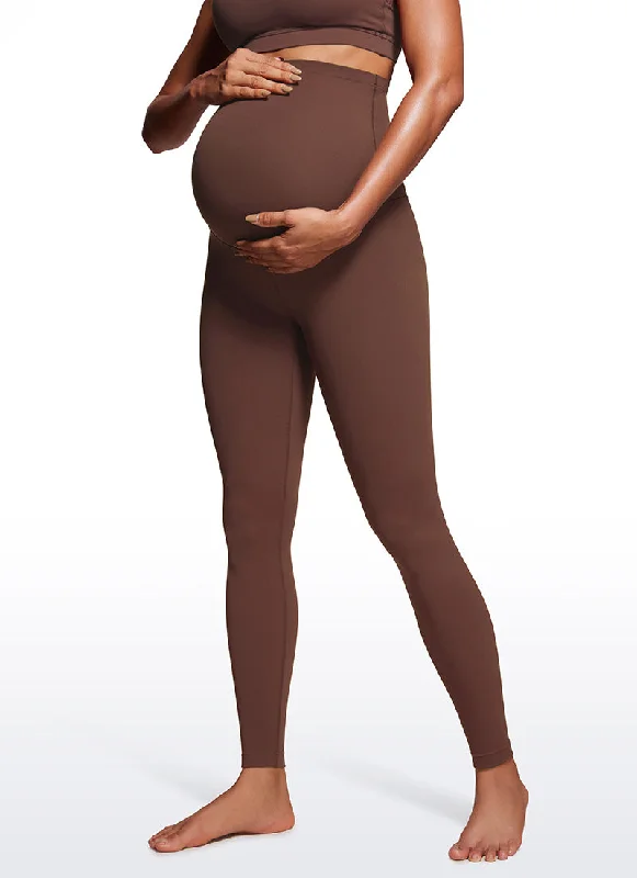 Women's Vintage-Inspired Outfit Butterluxe Maternity Leggings 28" - Super High Waist Women's Vintage-Inspired Outfit Butterluxe Maternity Leggings 28" - Super High Waist