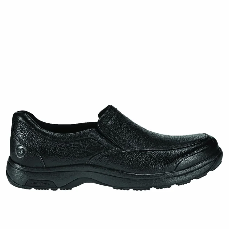 Dunham Men's Battery Park Slip-On Black 4E