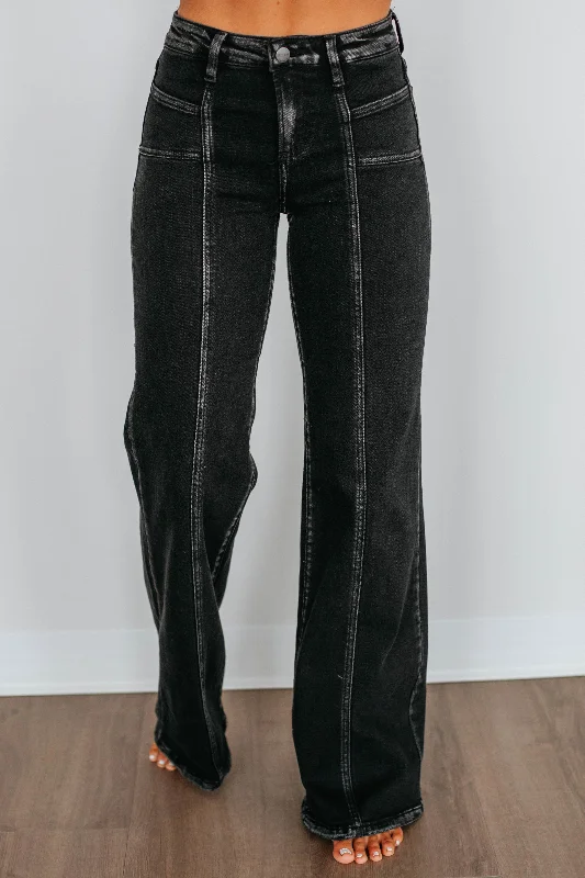 Exclusive Sale Rozlyn Risen Jeans - Vintage Black
