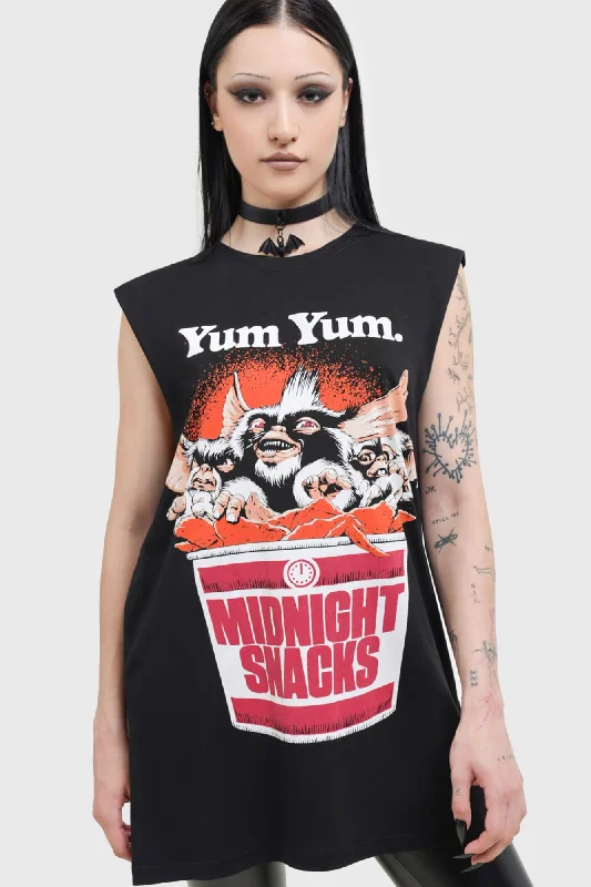 Clothes Sales Midnight Snacks Graphic Vest