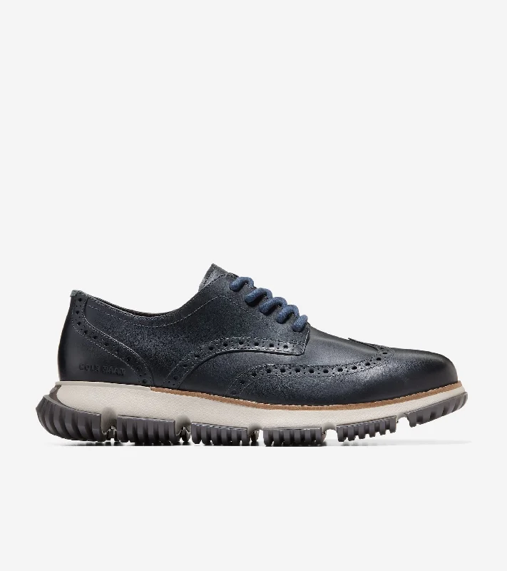 Men's 4.ZERØGRAND Wingtip Winter Oxford