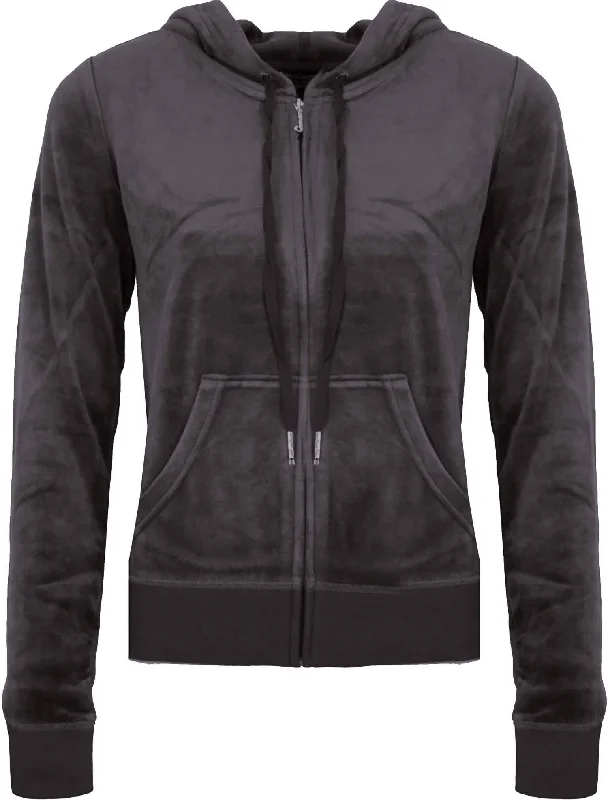 High Street Women's Fashion for Trendy Shoppers Women's Pitch Robertson Hoodie In Black High Street Women's Fashion for Trendy Shoppers Women's Pitch Robertson Hoodie In Black