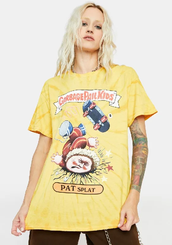 Women's Comfortable Lounge Garments Pat Splat Graphic Tee