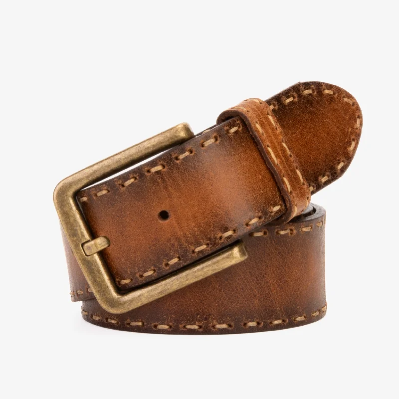 The Dakota Tan Leather Belt