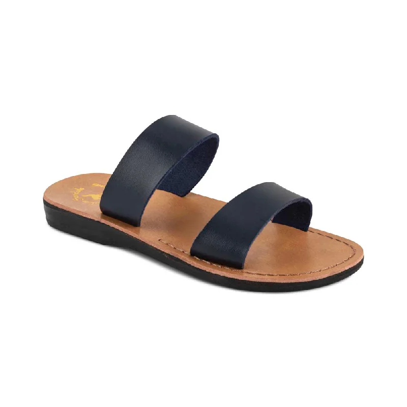 Aviv Vegan - Leather Alternative Sandal | Blue