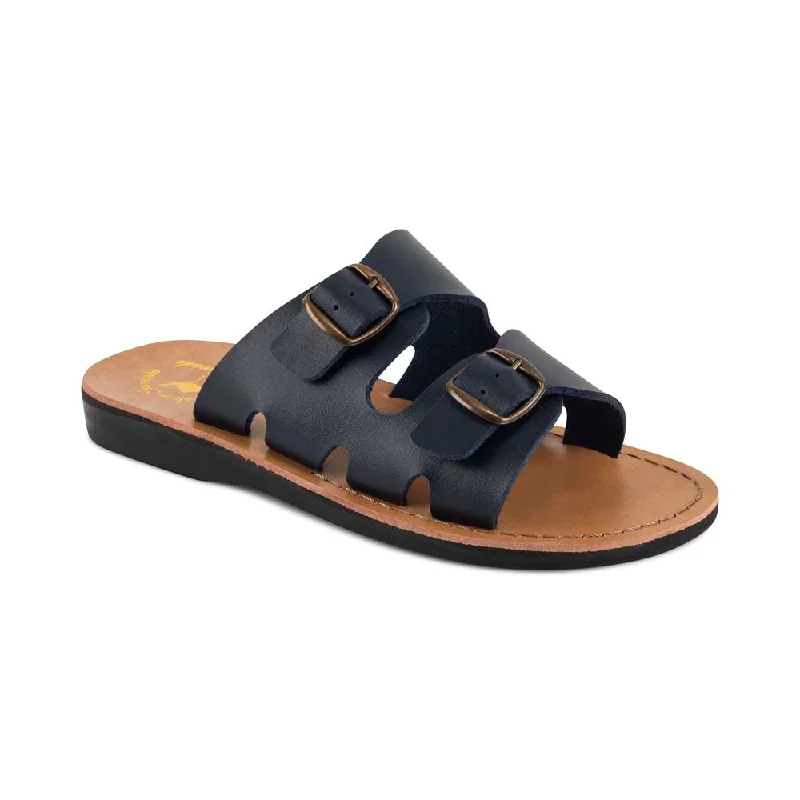 Barnabas Vegan - Leather Alternative Sandal | Blue