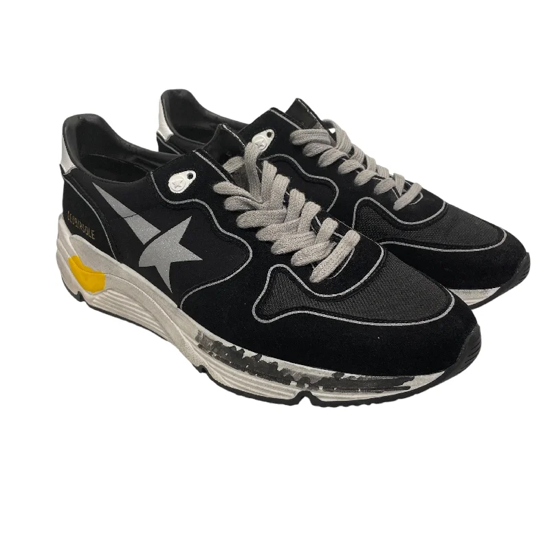 Men's Flexible Sole Boots GOLDEN GOOSE/Low-Sneakers/EU 44/Suede/BLK/
