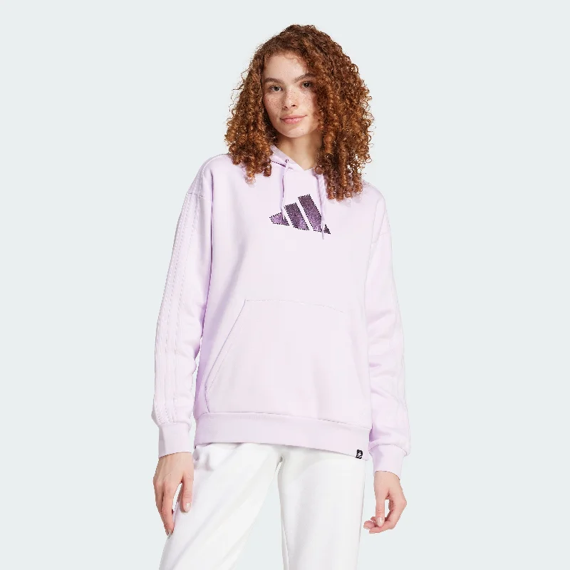 End Of Season Sale Clothing Women's adidas Holiday Graphic 3-Stripes Oversized Hoodie End Of Season Sale Clothing Women's adidas Holiday Graphic 3-Stripes Oversized Hoodie