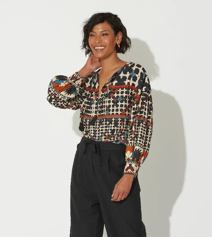 Women Wear Online Edith Blouse | Deco