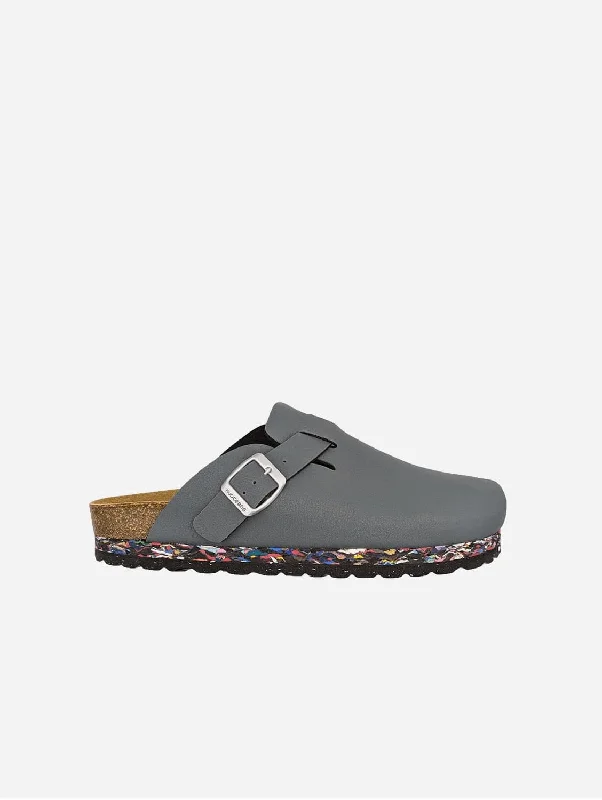 Vienna Unisex Vegan Leather Clogs | Night