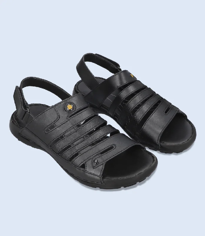 BM5857-BLACK-Men Sandals