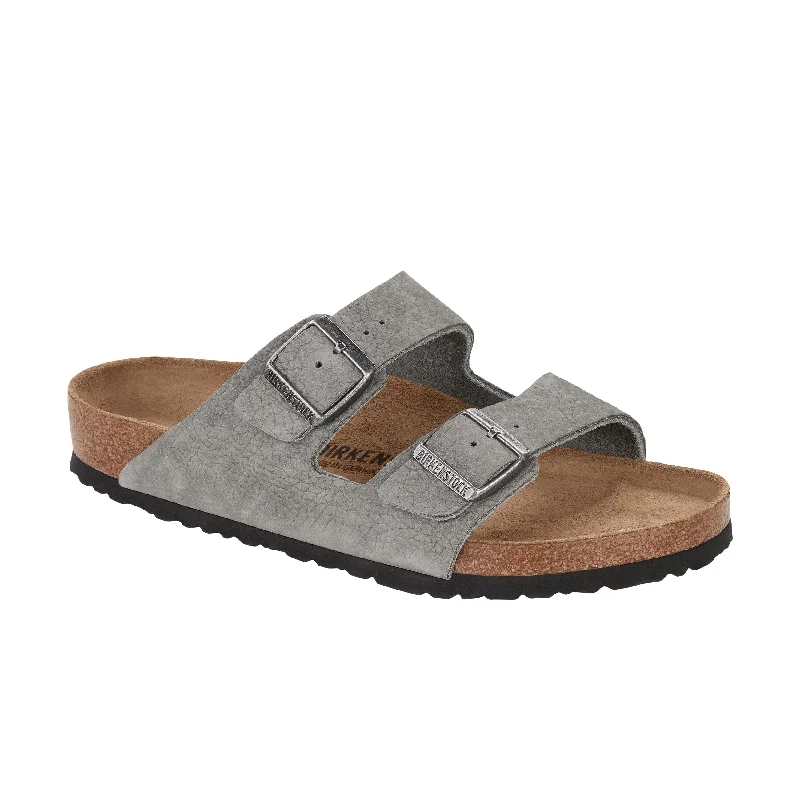 Arizona Desert Buck Whale Grey Nubuck Leather