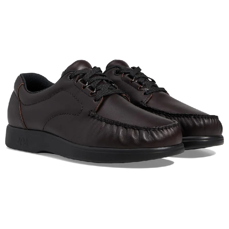 SAS Bout Time Cacao Leather Shoe (Men's)