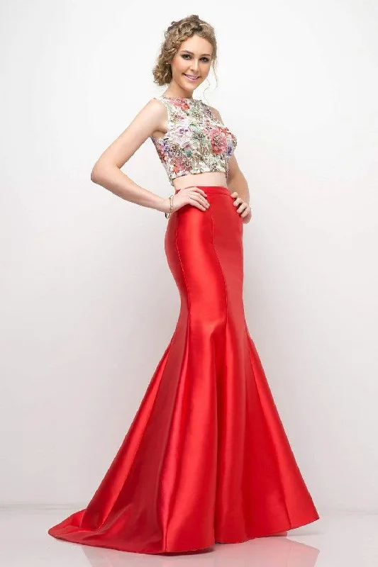 Fashion-Forward Styles At Incredible Discounts Cinderella Divine - 12013 Two Piece Bateau Mikado Mermaid Dress Fashion-Forward Styles At Incredible Discounts Cinderella Divine - 12013 Two Piece Bateau Mikado Mermaid Dress