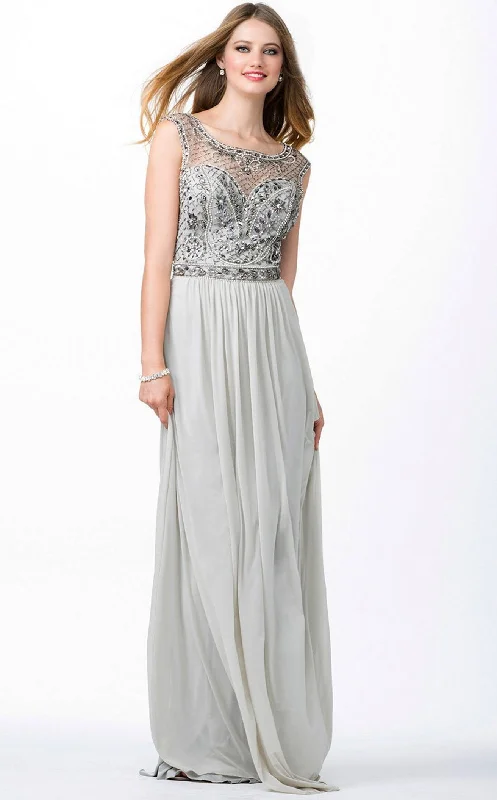Women's Outerwear for All Weather Conditions Jovani JVN31440bg Dress