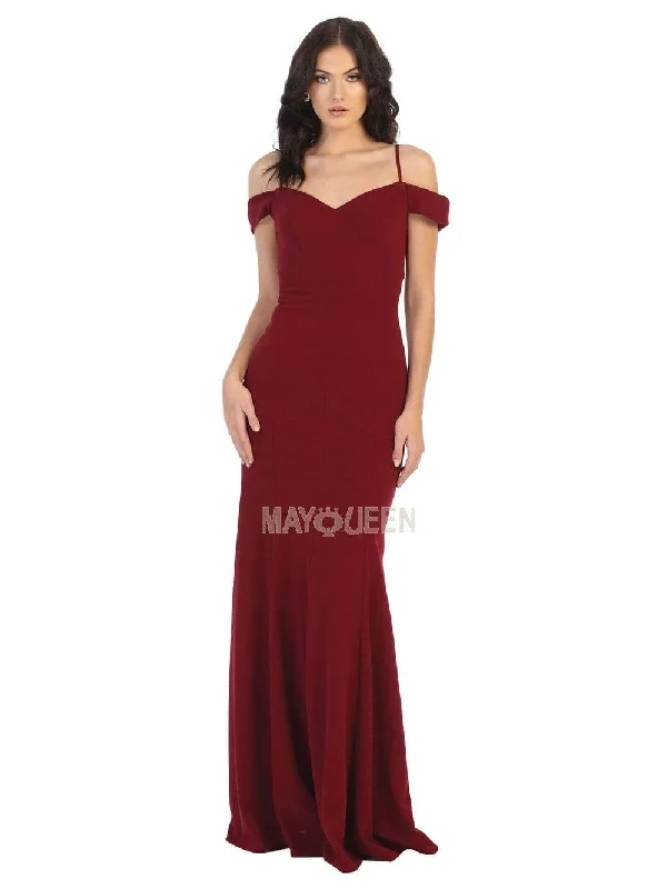 This Weekend Only – Best Prices Guaranteed May Queen - MQ1807 Off-shoulder Trumpet Dress This Weekend Only – Best Prices Guaranteed May Queen - MQ1807 Off-shoulder Trumpet Dress