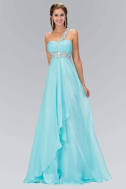 Fashion-Forward Styles At Incredible Discounts Elizabeth K - GL1084 One Shoulder Strap Ruched Sweetheart Dress Fashion-Forward Styles At Incredible Discounts Elizabeth K - GL1084 One Shoulder Strap Ruched Sweetheart Dress