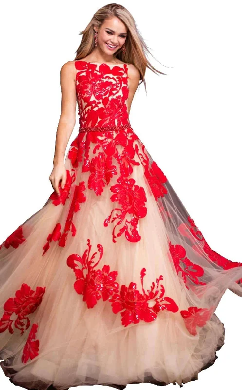 Plus Size Women Wear Jovani 48320BG Dress
