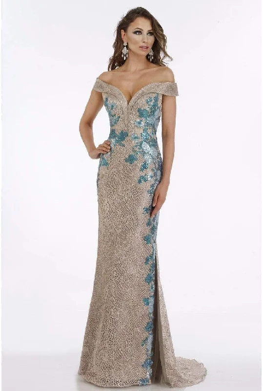 Versatile Wardrobe Essentials Feriani Couture - 18901 Sequined Deep Off-Shoulder Trumpet Dress - 1 pc Rose In Size 12 Available Versatile Wardrobe Essentials Feriani Couture - 18901 Sequined Deep Off-Shoulder Trumpet Dress - 1 pc Rose In Size 12 Available