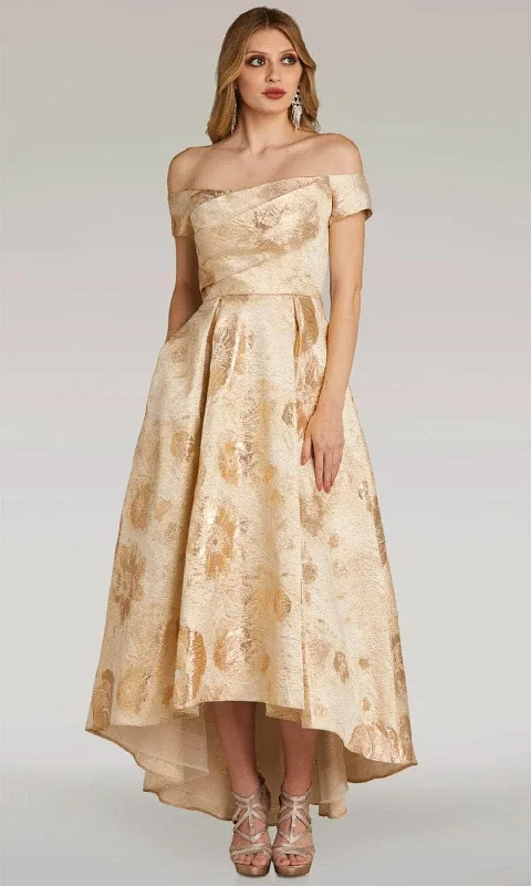 Limited Time Offers Gia Franco 12251 - Jacquard High Low Dress
