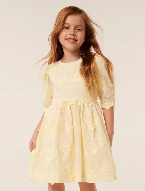 Women's Party Outfit Camille Puff Sleeve Girls Dress