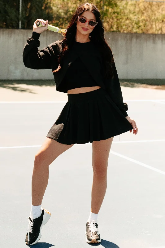 Trendy Women's Dresses Online Coming In Clutch Reversible Shrug Top & Skirt Set (Black) Trendy Women's Dresses Online Coming In Clutch Reversible Shrug Top & Skirt Set (Black)