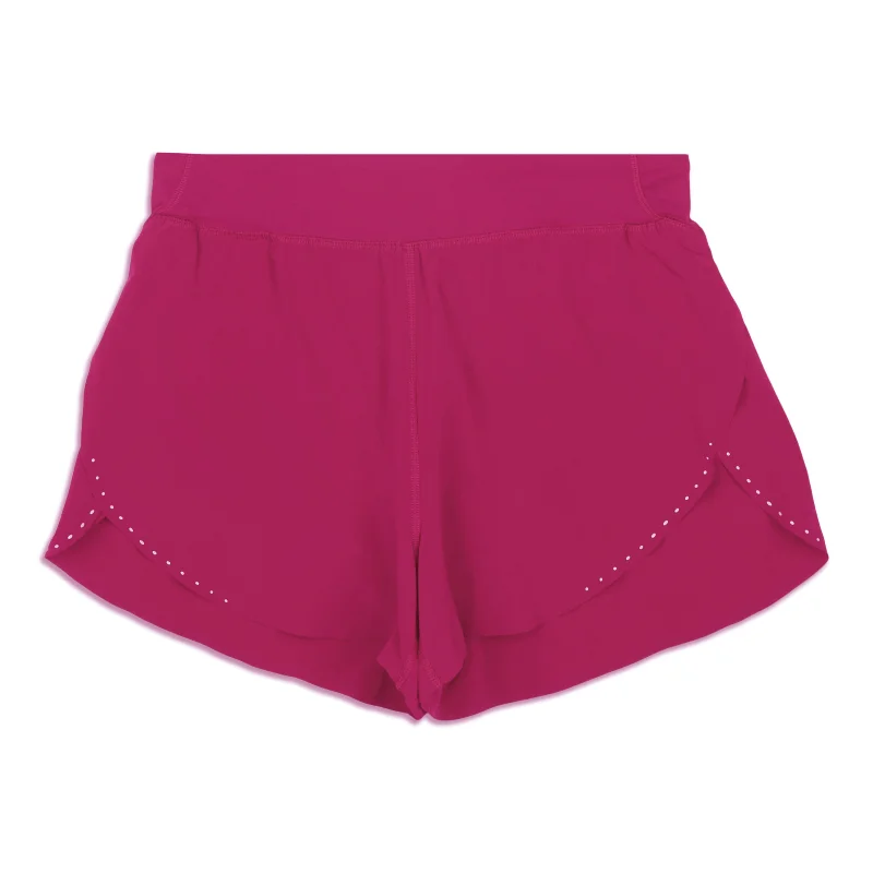 Women's Plus-Size Apparel Fast and Free Reflective High-Rise Classic-Fit Short - Resale