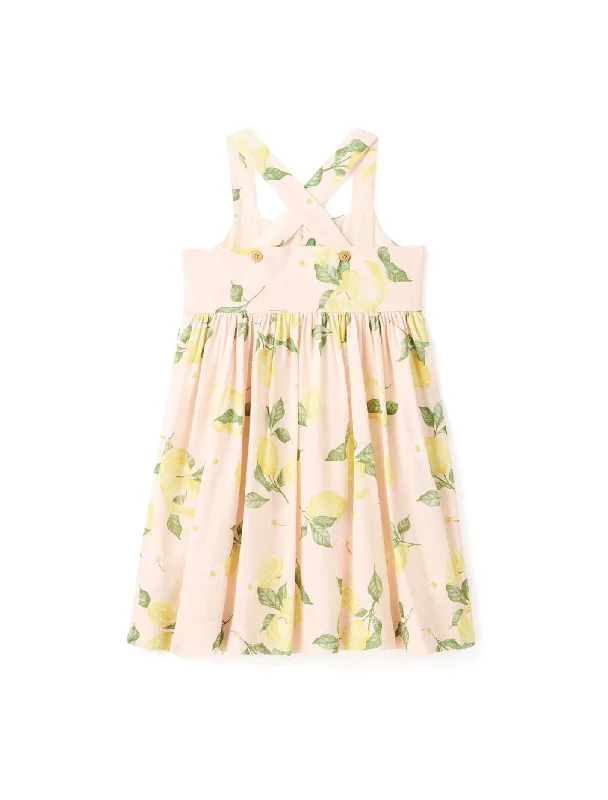 Women's Holiday Outfit Lydia Button-Down Girls Dress