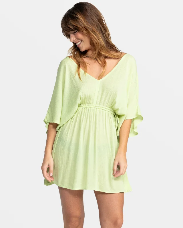 Women's Vacation Outfit Set Sun Baby Beach Dress - Margarita