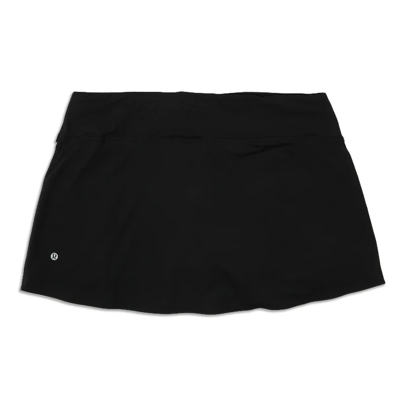 Eclectic Fashion Tennis and Golf High-Rise Wrap Skirt