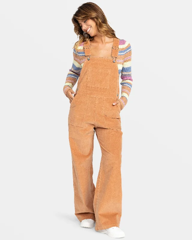 Women Wear Online Trailblazer Overall - Camel