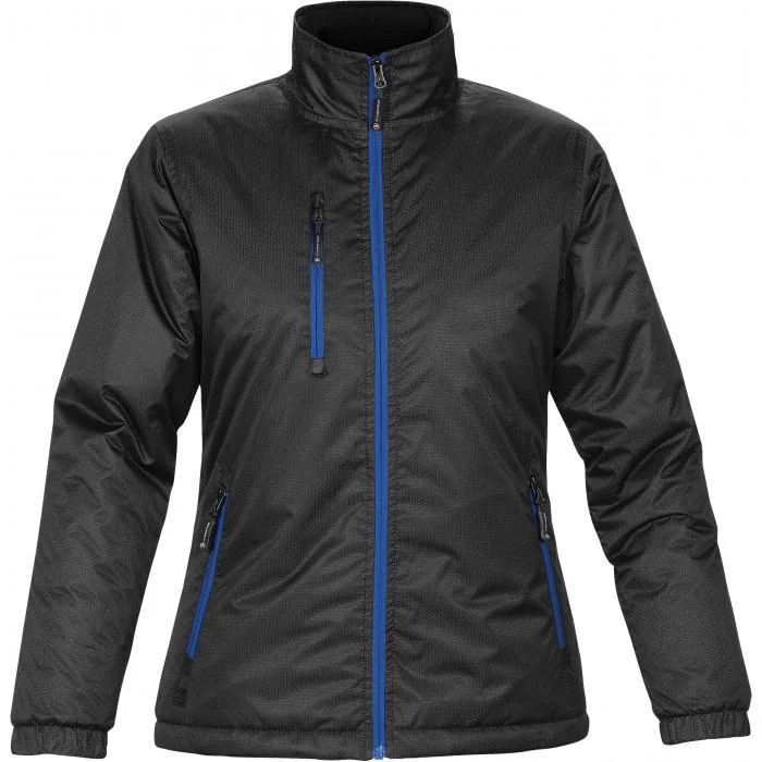 Chic Women's Clothing for Date Nights Stormtech Women's Black/Royal Axis Thermal Jacket Chic Women's Clothing for Date Nights Stormtech Women's Black/Royal Axis Thermal Jacket
