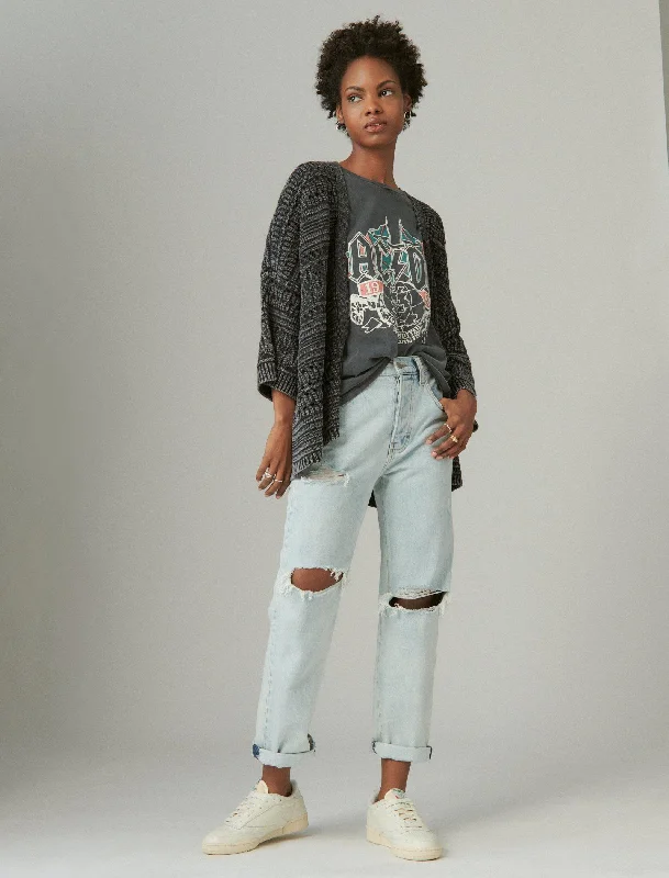 Clearance Sale Lucky Brand Women's 90S Loose Crop