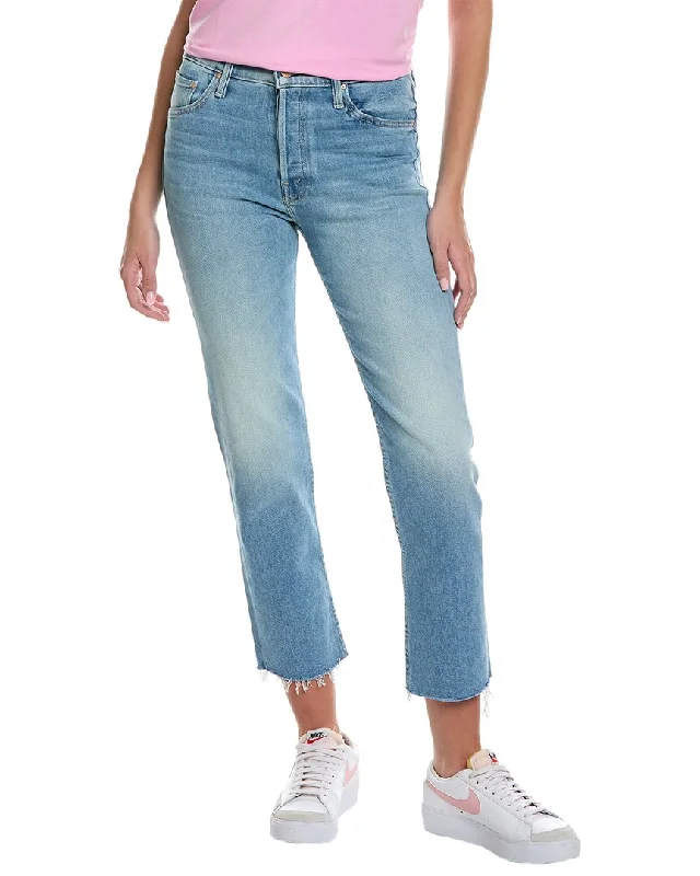 Women Wear Online MOTHER Denim The Tomcat Kitty Corner Ankle Fray Jean