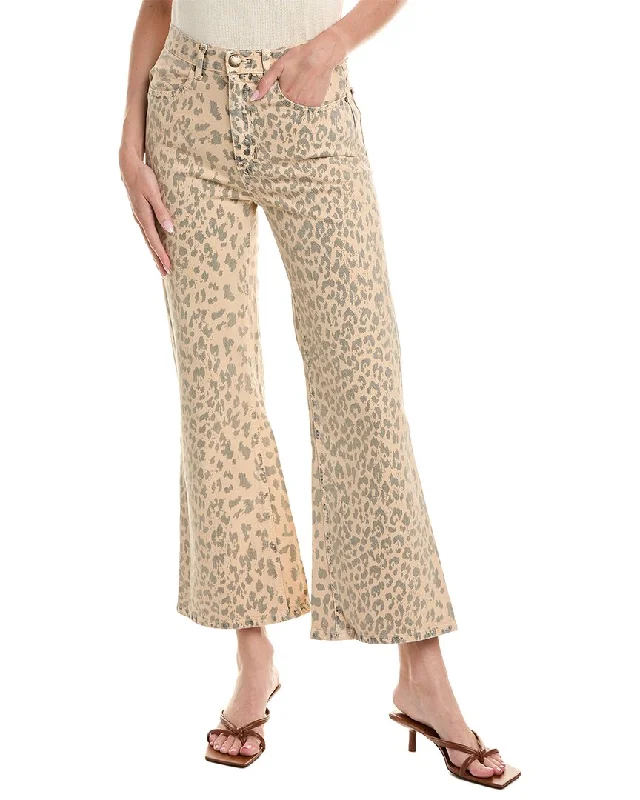 Save Big THE GREAT The Kick Bell Vintage Leopard Jean