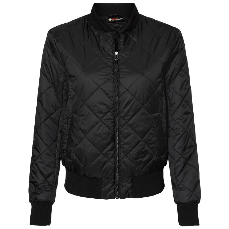 Women's Romantic Outfit Weatherproof Women's Black Heat Last Quilted Packable Bomber Women's Romantic Outfit Weatherproof Women's Black Heat Last Quilted Packable Bomber