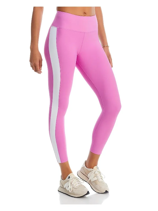 Vibrant Femme Fashion Womens Contrast Trim Polyester Leggings