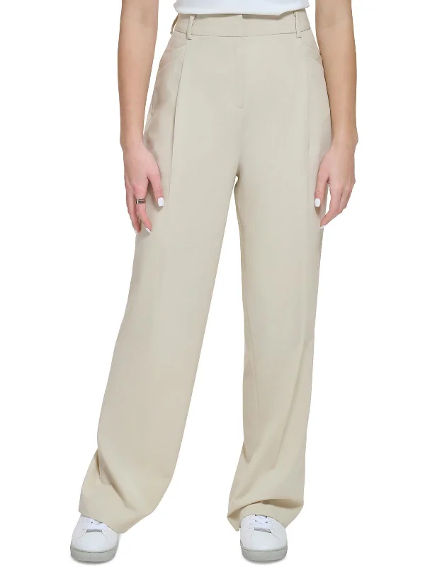 Women's Activewear for Exercise and Sports Womens High Waist Business Wide Leg Pants