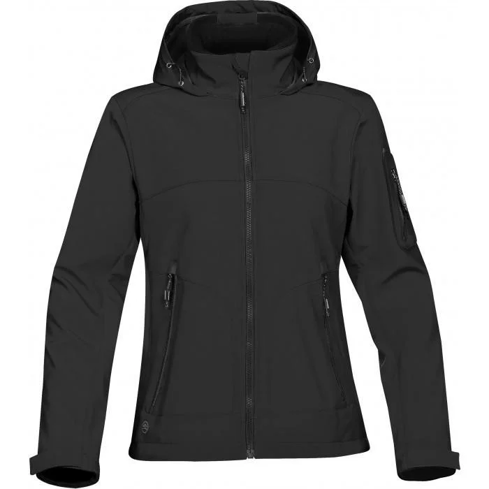 Formal Attire For Women Stormtech Women's Black/Black Cruise Softshell