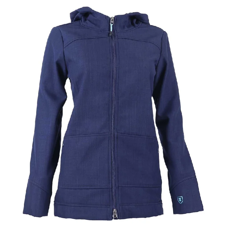 Shop Ladies Clothes 48-Hour Zusa Women's Navy Cross-Hatch Wanderlust Traveler Jacket Shop Ladies Clothes 48-Hour Zusa Women's Navy Cross-Hatch Wanderlust Traveler Jacket