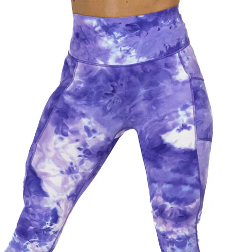 Elegant Women's Clothing Online Dye Hard Leggings | Purple
