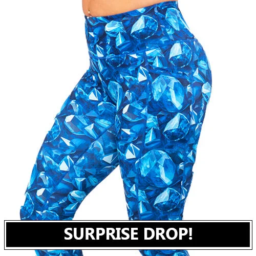 Chic Clothes For Women Sapphire Leggings