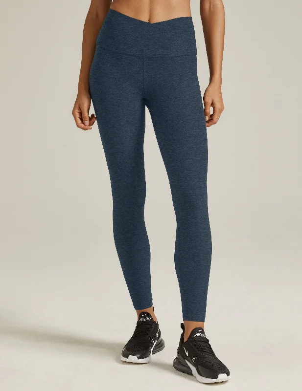 Affordable Women's Apparel Spacedye At Your Leisure High Waisted Midi Legging