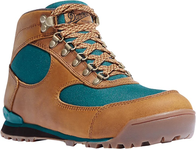 Danner Jag Womens Brown/Deep Teal Nylon/Leather WP DWR Casual Boots