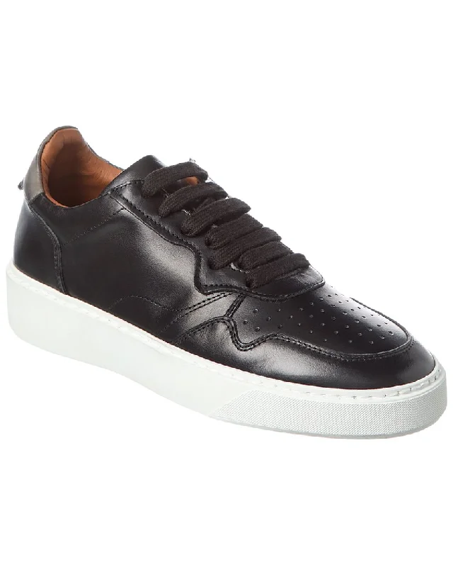 Aquatalia Dimitri Weatherproof Leather Sneaker