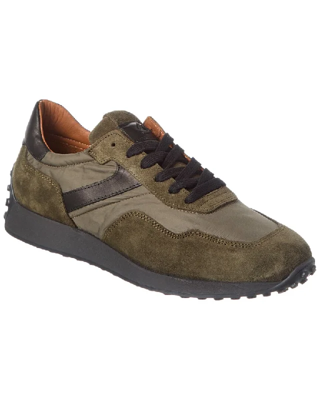 Aquatalia Maurizio Weatherproof Suede Sneaker