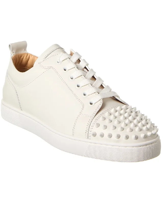 Christian Louboutin Louis Junior Spikes Leather Sneaker