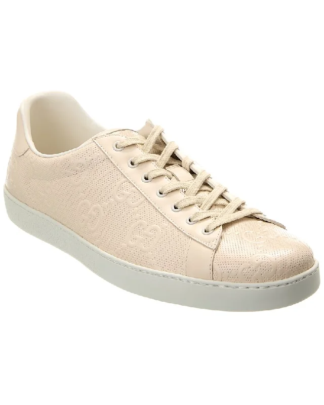 Gucci Interlocking G Leather Sneaker